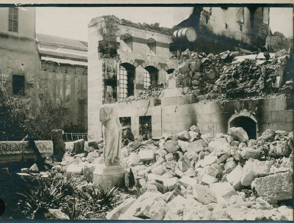 Historical image for the Damascus refugee regime project